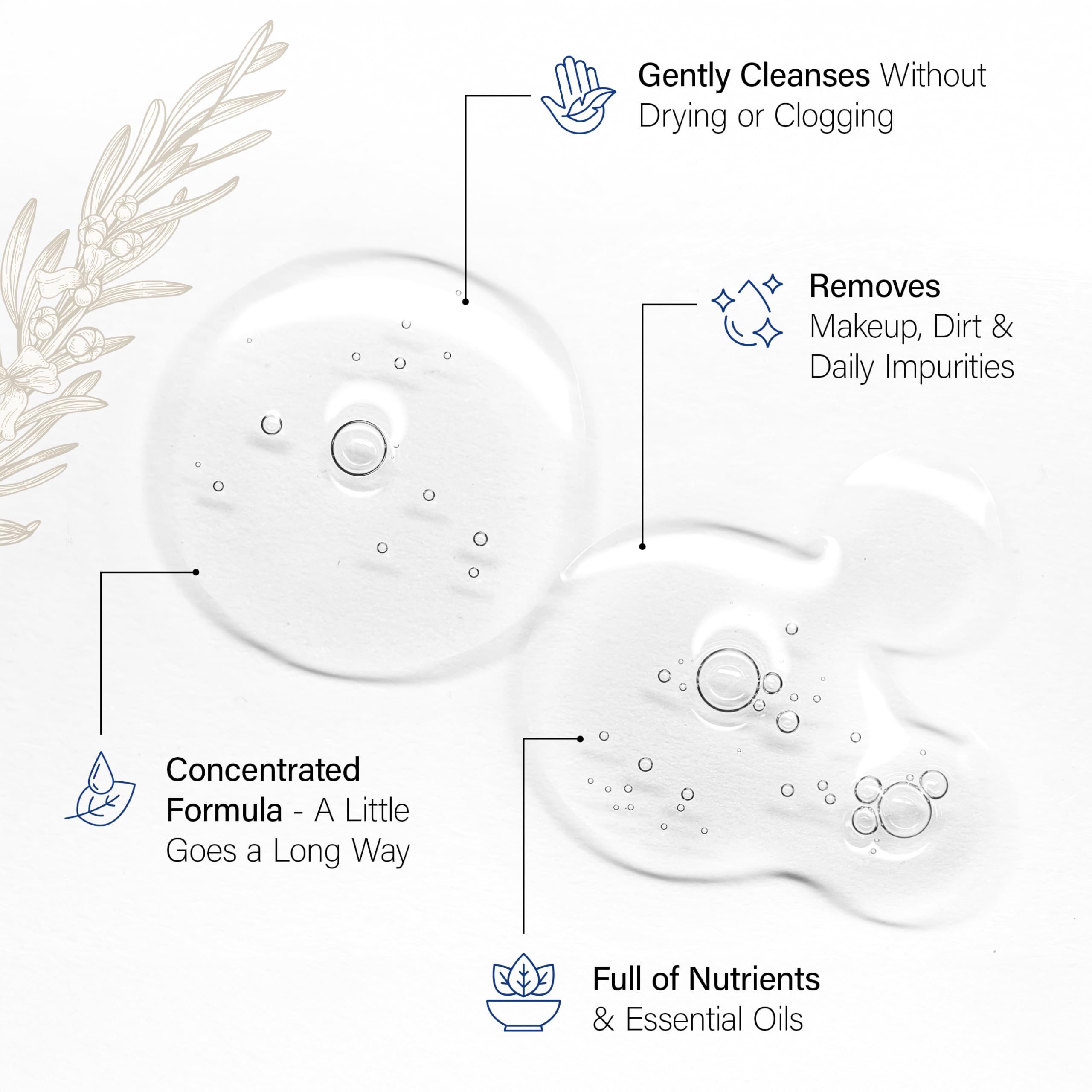 Christina Moss Naturals Face Wash aloe-shea moisture helps maintain skin barrier while cleansing.