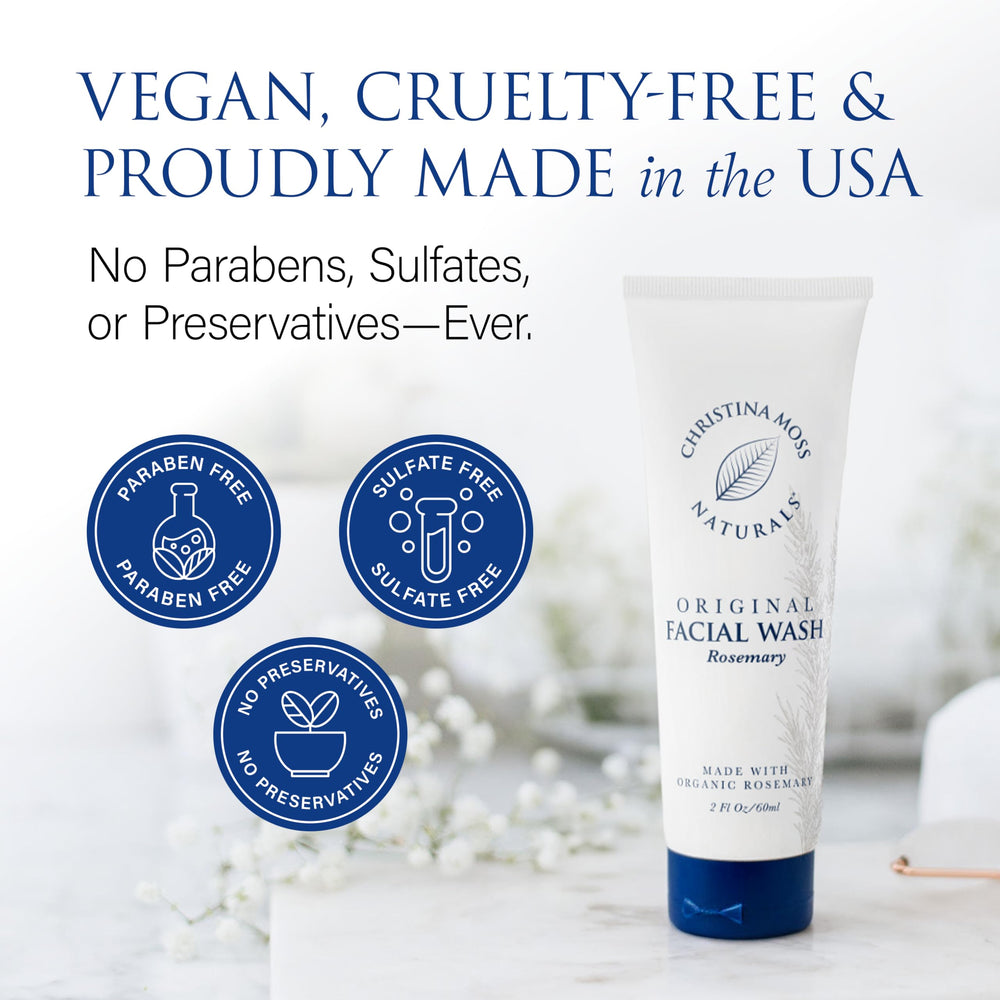 Christina Moss Naturals Face Wash ideal for daily use without heavy residue.