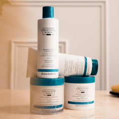 Christophe Robin cleansing-purifying-scrub-sea-salt routine shot shows balanced scalp potential
