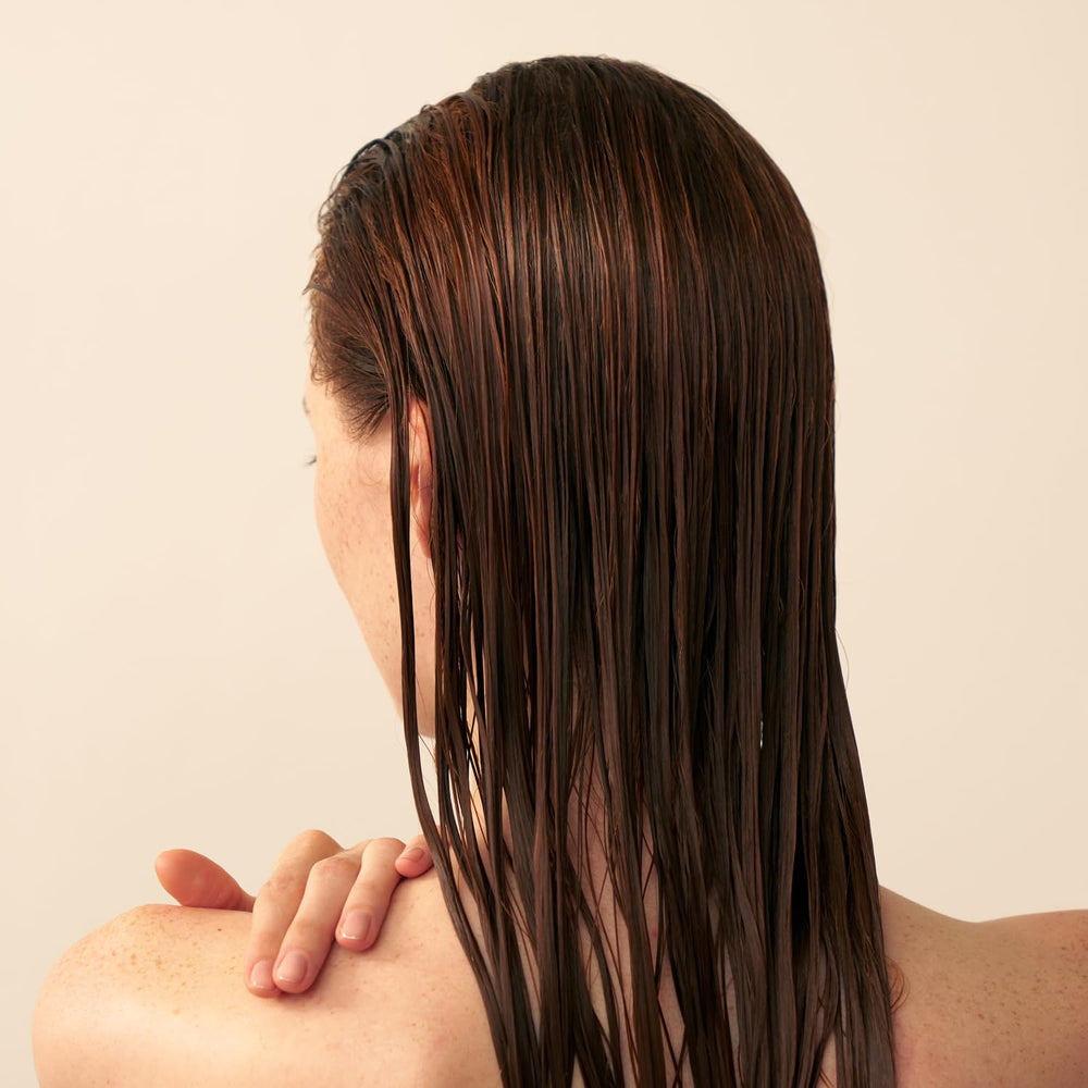 Christophe Robin soft-hair finish imagery suggests hydration without weighing hair down.