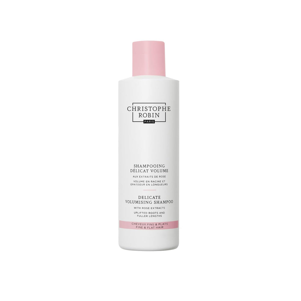 Christophe Robin Delicate Volumizing Shampoo bottle boosts volume for thin hair