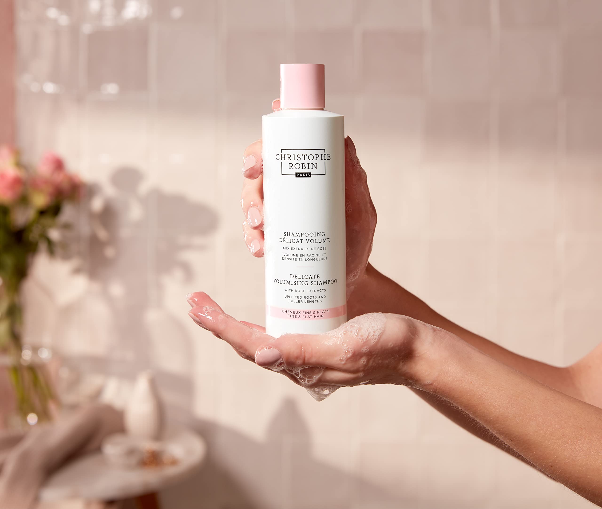 Christophe Robin Delicate Volumizing Shampoo vegan and cruelty-free formula