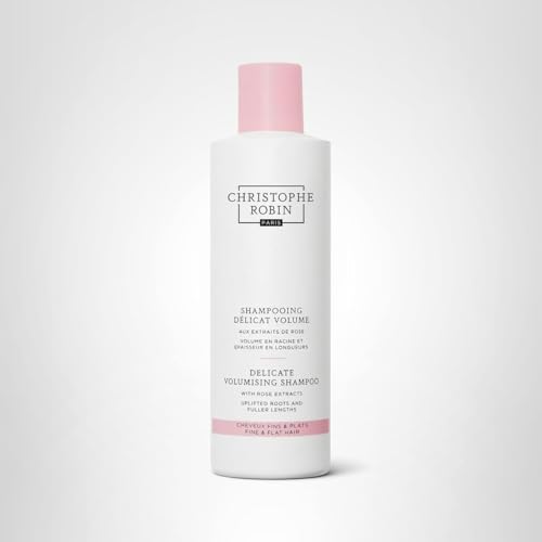 Christophe Robin Delicate Volumizing Shampoo volume demo for fuller hair