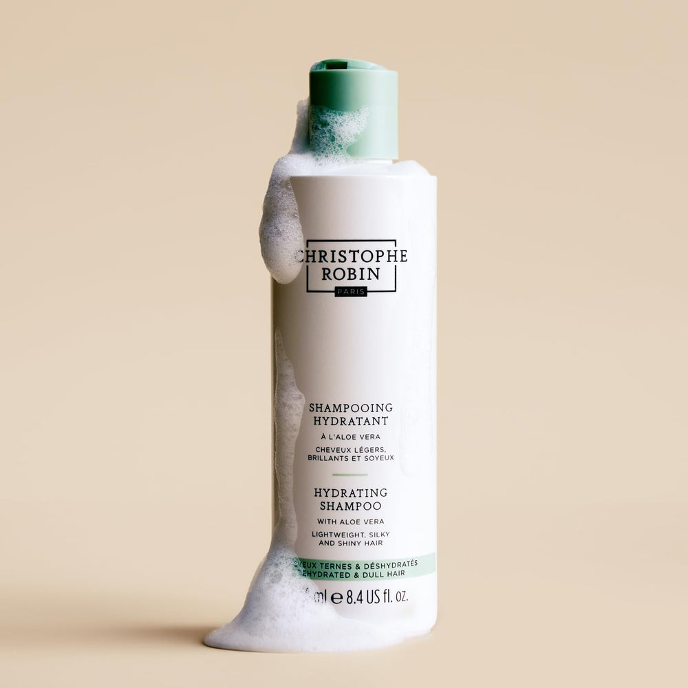 Christophe Robin Hydrating Shampoo vegan cruelty-free icon signals ethical formulation