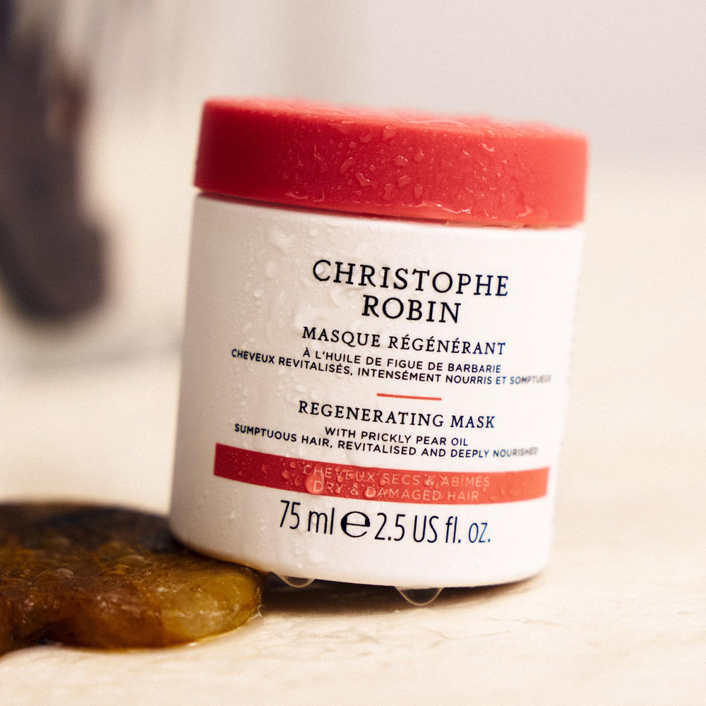 Travel-size Christophe Robin tube ready for on-the-go conditioning
