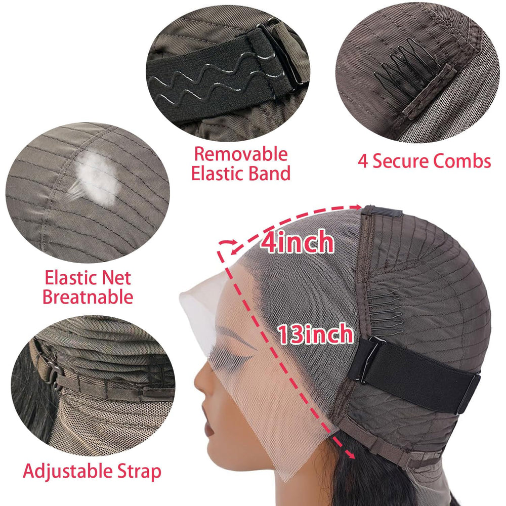 Chsxc pre-plucked natural hairline wig with baby hairs for effortless blending.