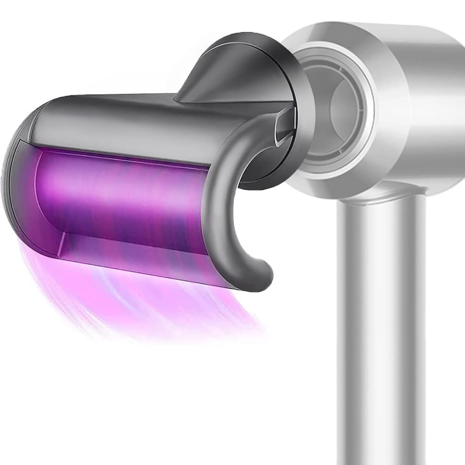 Chuancheng boquilla anti-vuelo para Dyson, acabado liso y sin cabellos sueltos.