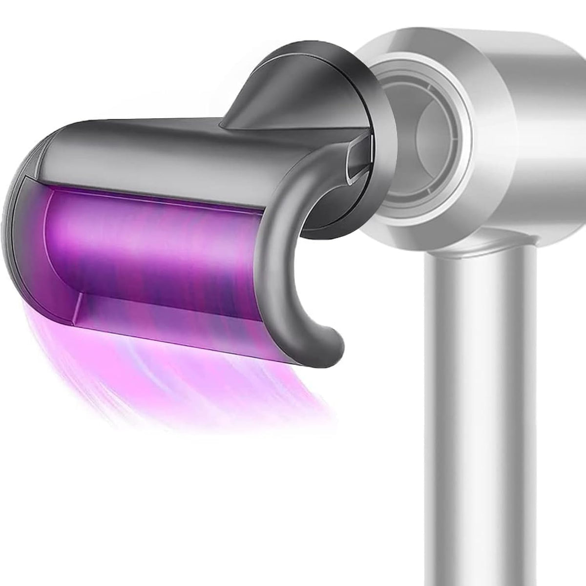 Chuancheng boquilla anti-vuelo para Dyson, acabado liso y sin cabellos sueltos.