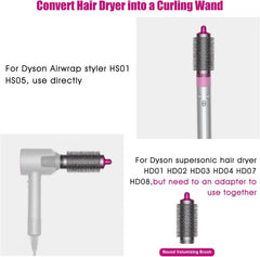 Chuancheng Dyson Supersonic round volumizing brush adds lift and body.