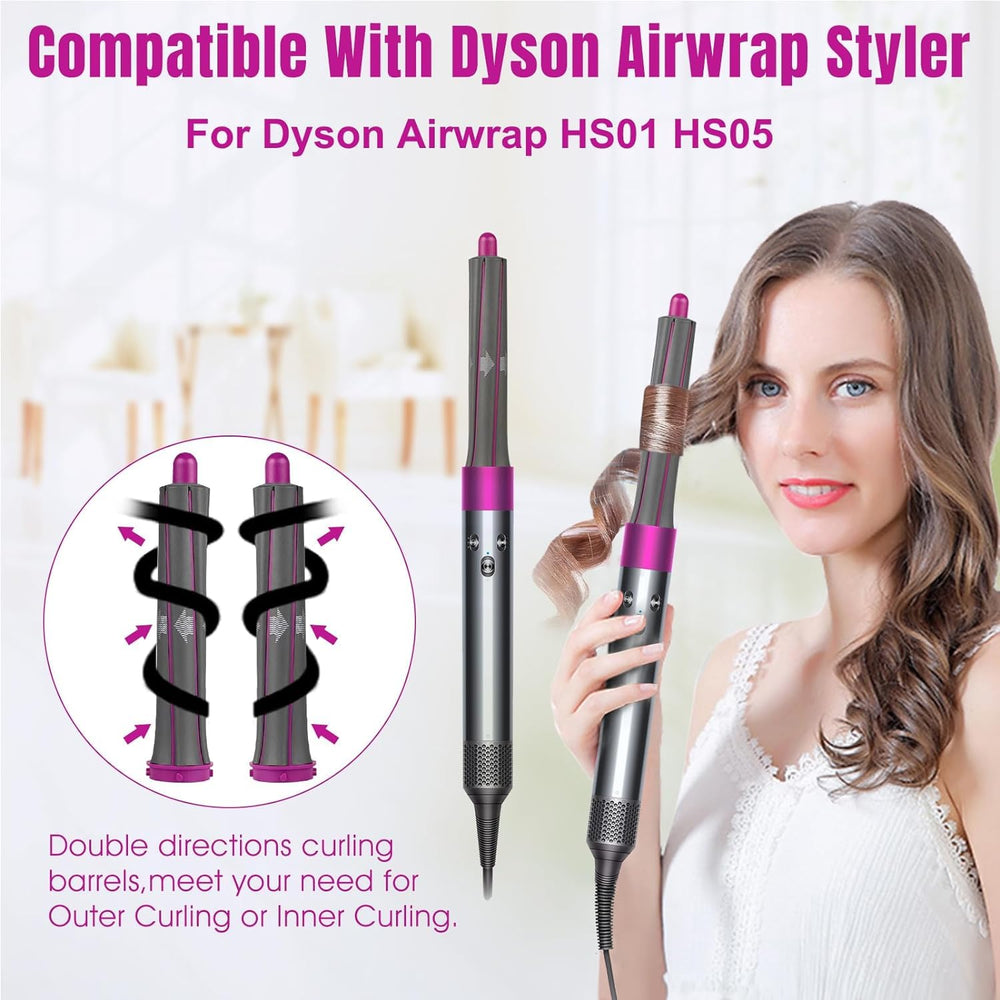 Chuancheng Dyson Supersonic wide-tooth comb helps gentle detangling while styling.