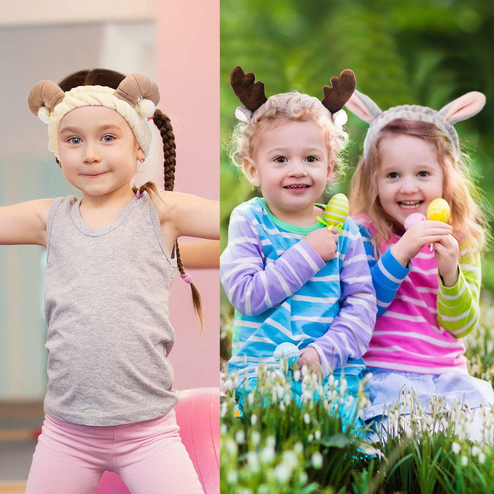 Chuangdi sheep antlers headband blends cute style with secure wear