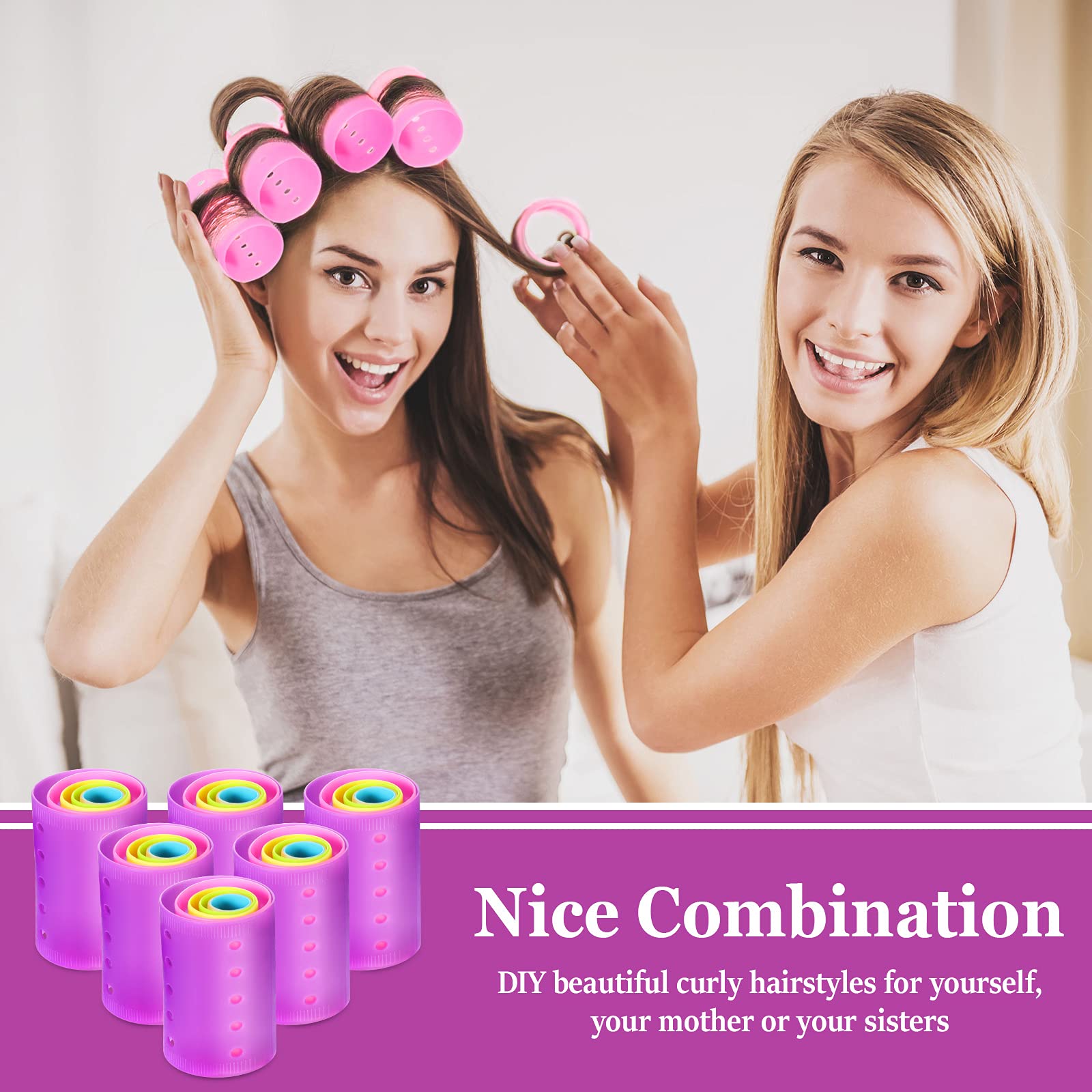 Chuangdi diy curl kit in use demonstrates salon-grade results at home