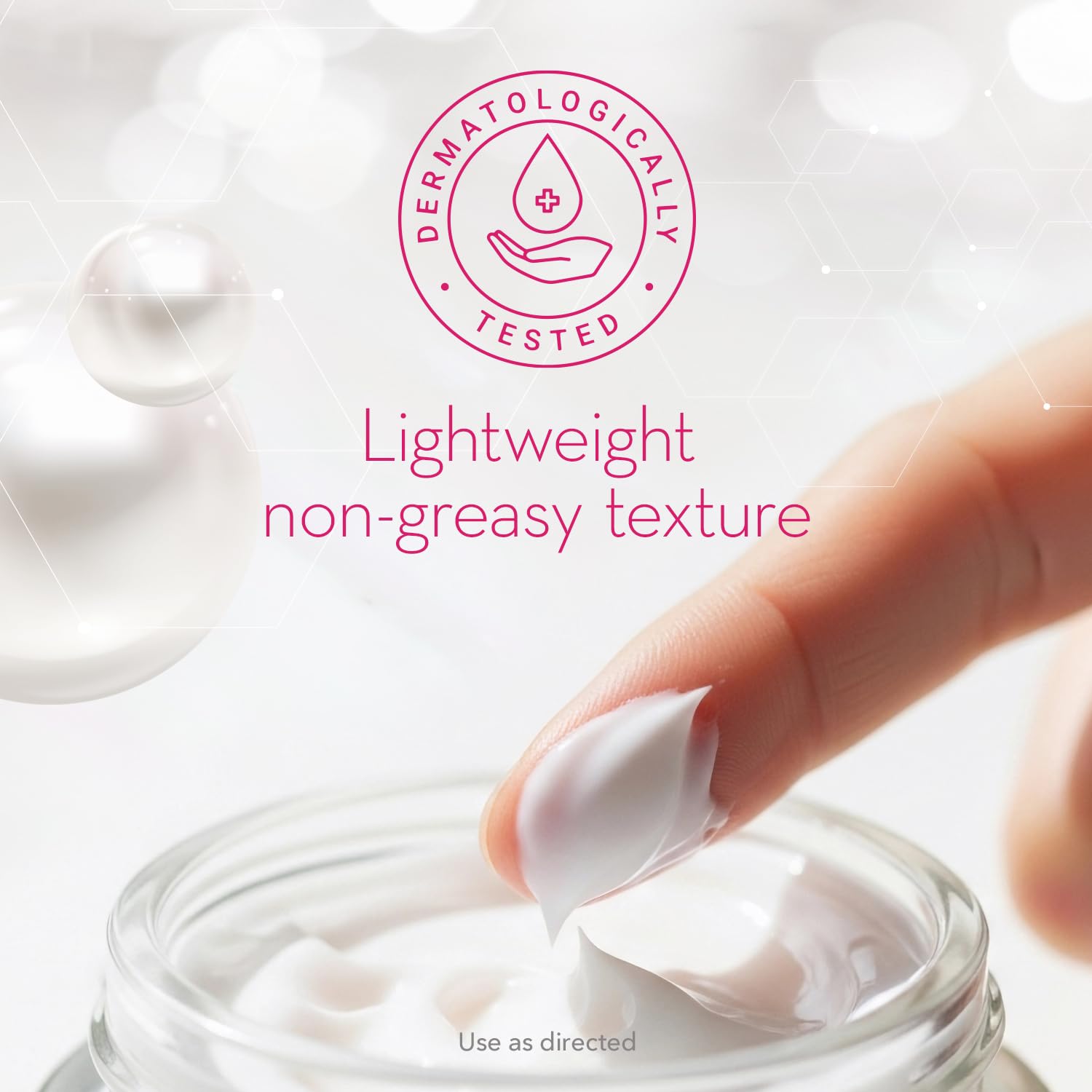 Cicatricure Antimanchas niacinamide illustration highlights tone-evening benefits