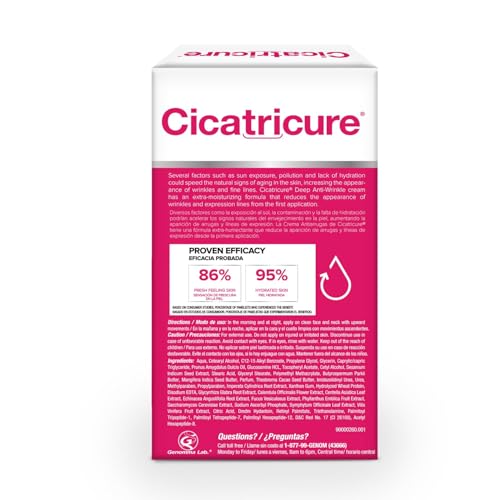 Cicatricure packaging 2.1 ounces shows generous size for daily use