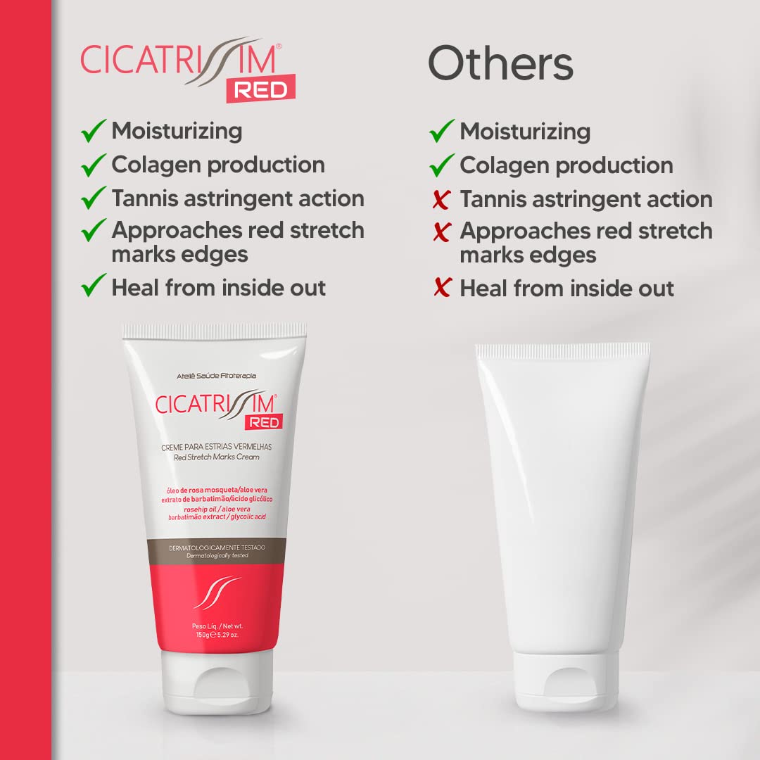 cicatrissim red stretch cream cruelty-free logo reinforces ethical skincare