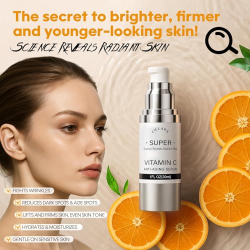 CIELARA serum being applied suggests brightening and even tone possibilities