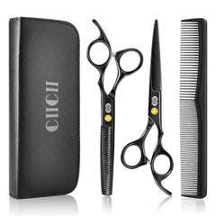 CIICII hair scissors set 6.7-inch for precise home or salon haircuts