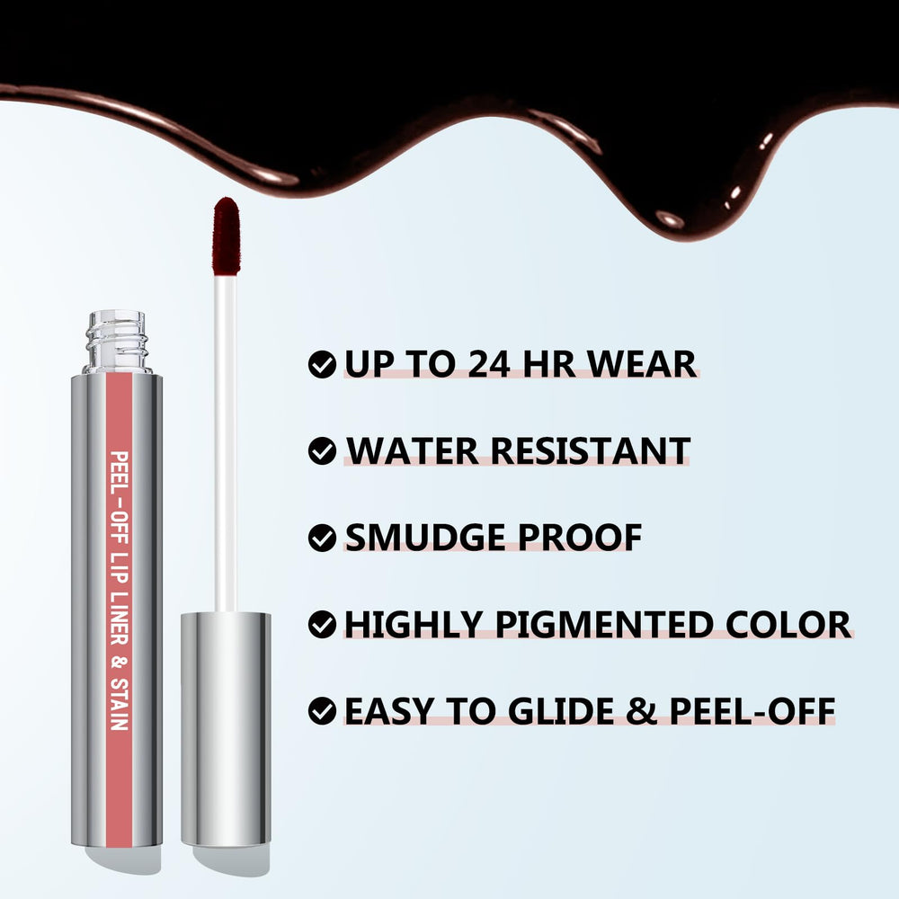Cilrofelr Matte finish lip stain delivers a sophisticated nude-pink shade
