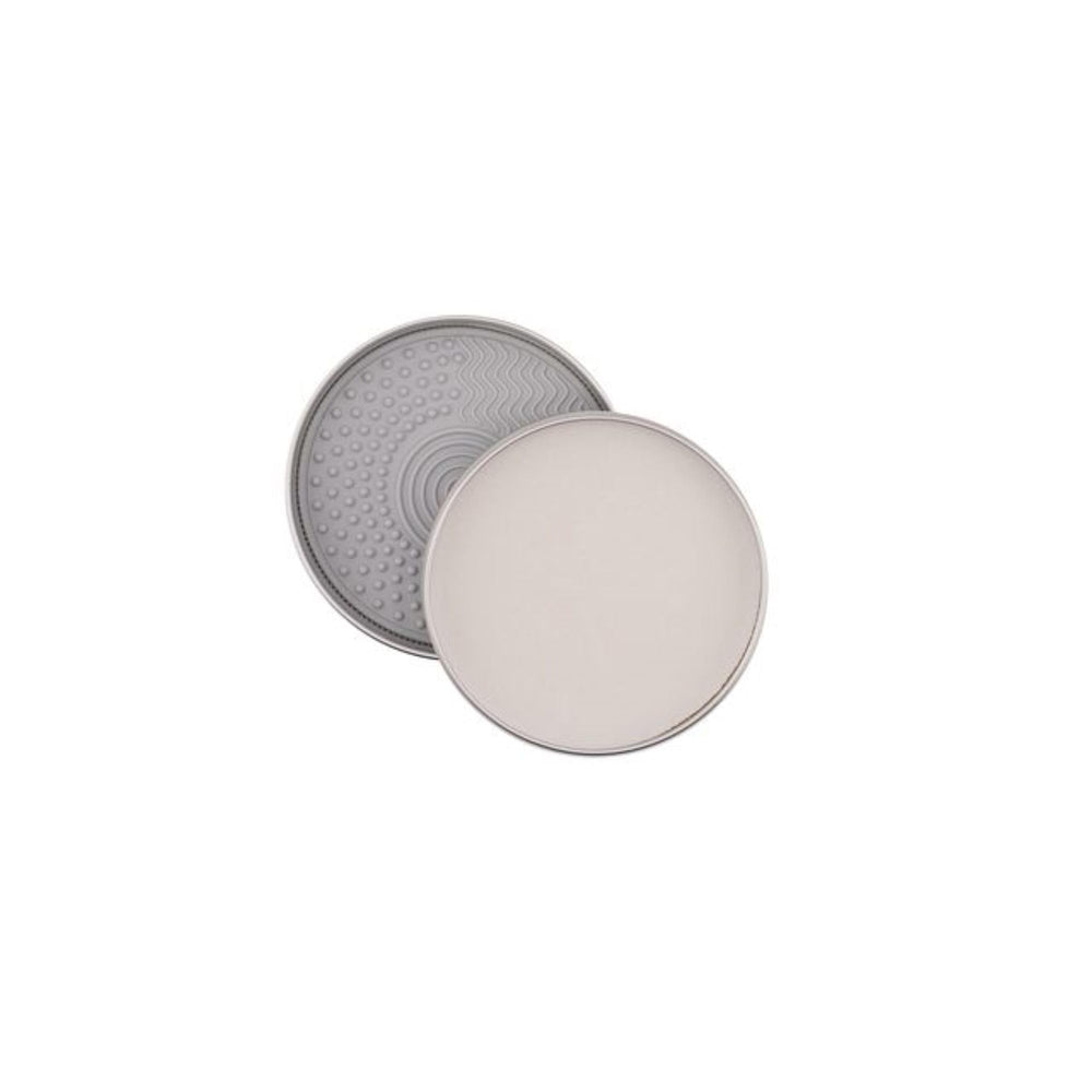 Cinema Secrets brush scrubber included with cleaner enhances deeper cleansing results.