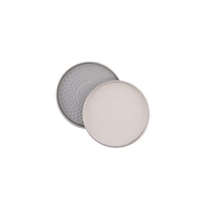 Cinema Secrets brush scrubber included with cleaner enhances deeper cleansing results.