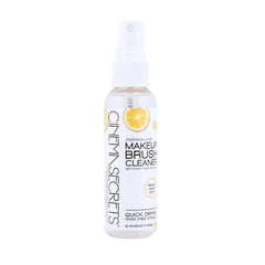 Cinema Secrets Original brush cleaner spray bottle demonstrates quick-drying cleansing action.