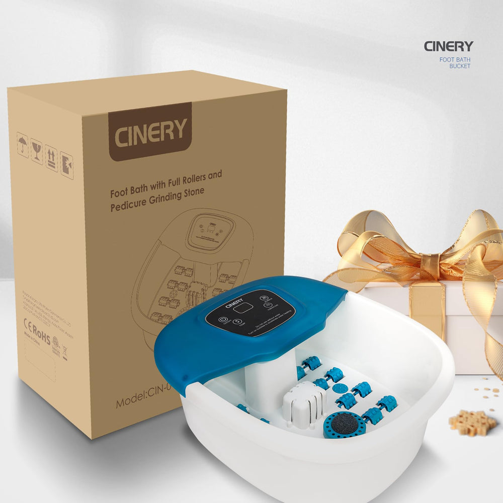 CINERY FIAHNG Foot Spa Massager at-home ritual with massage and warmth