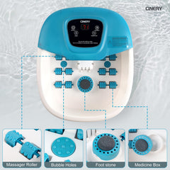 CINERY FIAHNG Foot Spa Massager bubble system delivering relaxing foot massage