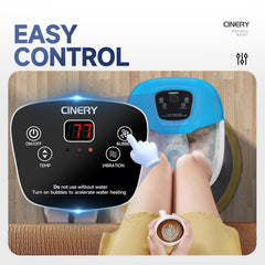 CINERY FIAHNG Foot Spa Massager vibration mode easing foot tension