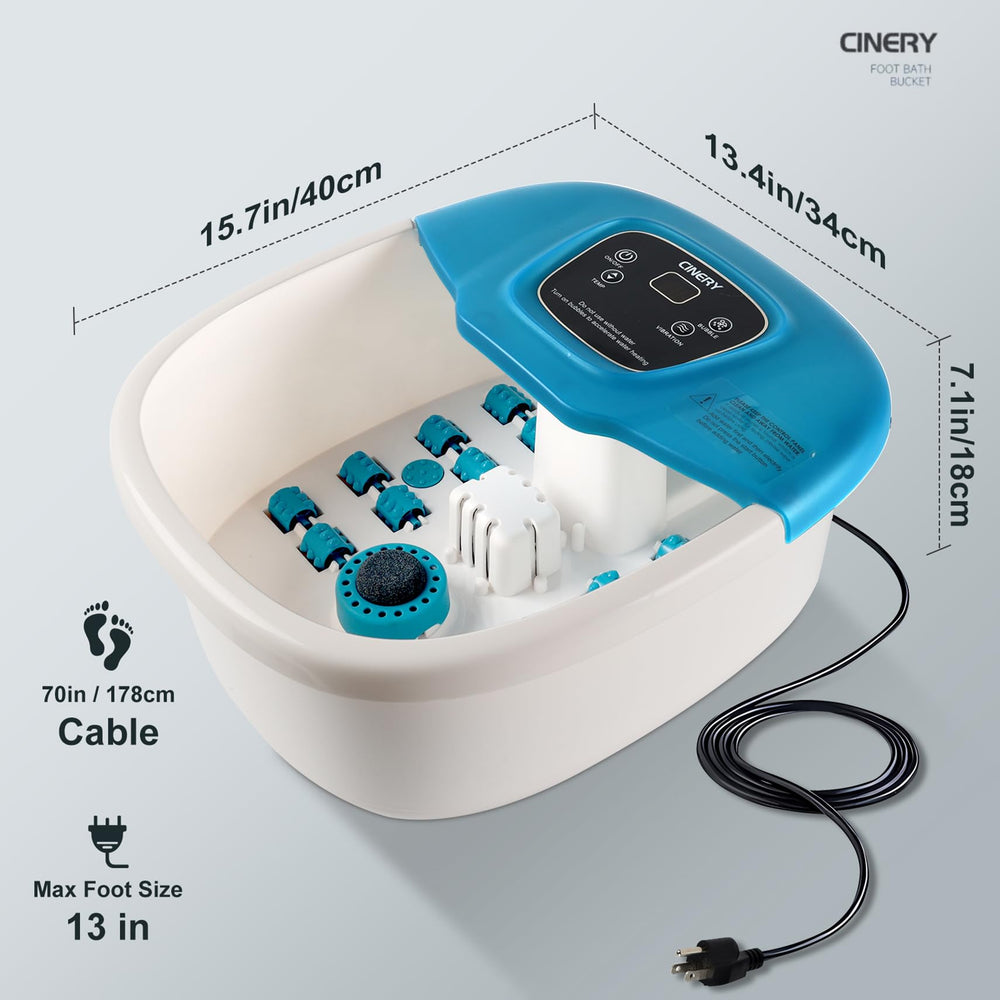 CINERY FIAHNG Foot Spa Massager warm bath experience for relaxation