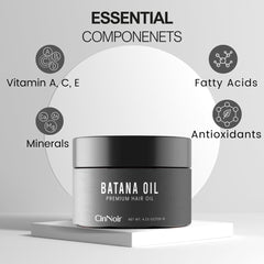 CinNoir Batana Oil pour closeup shows lightweight texture ideal for scalp care.