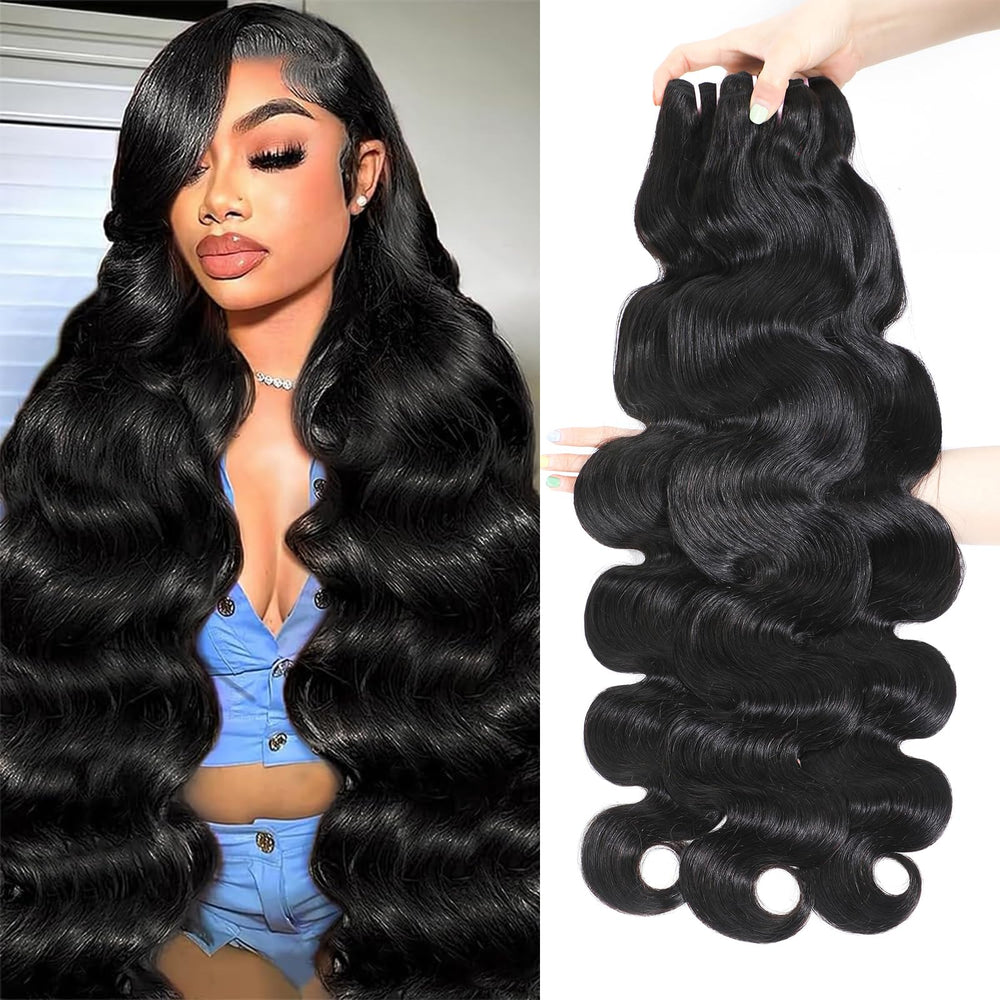 Ciracevi 15A raw Indian hair bundles in body wave packaging showing premium quality.