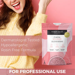 Cirepil Boudoir hair removal encapsulation illustrates root hair grip for efficient removal