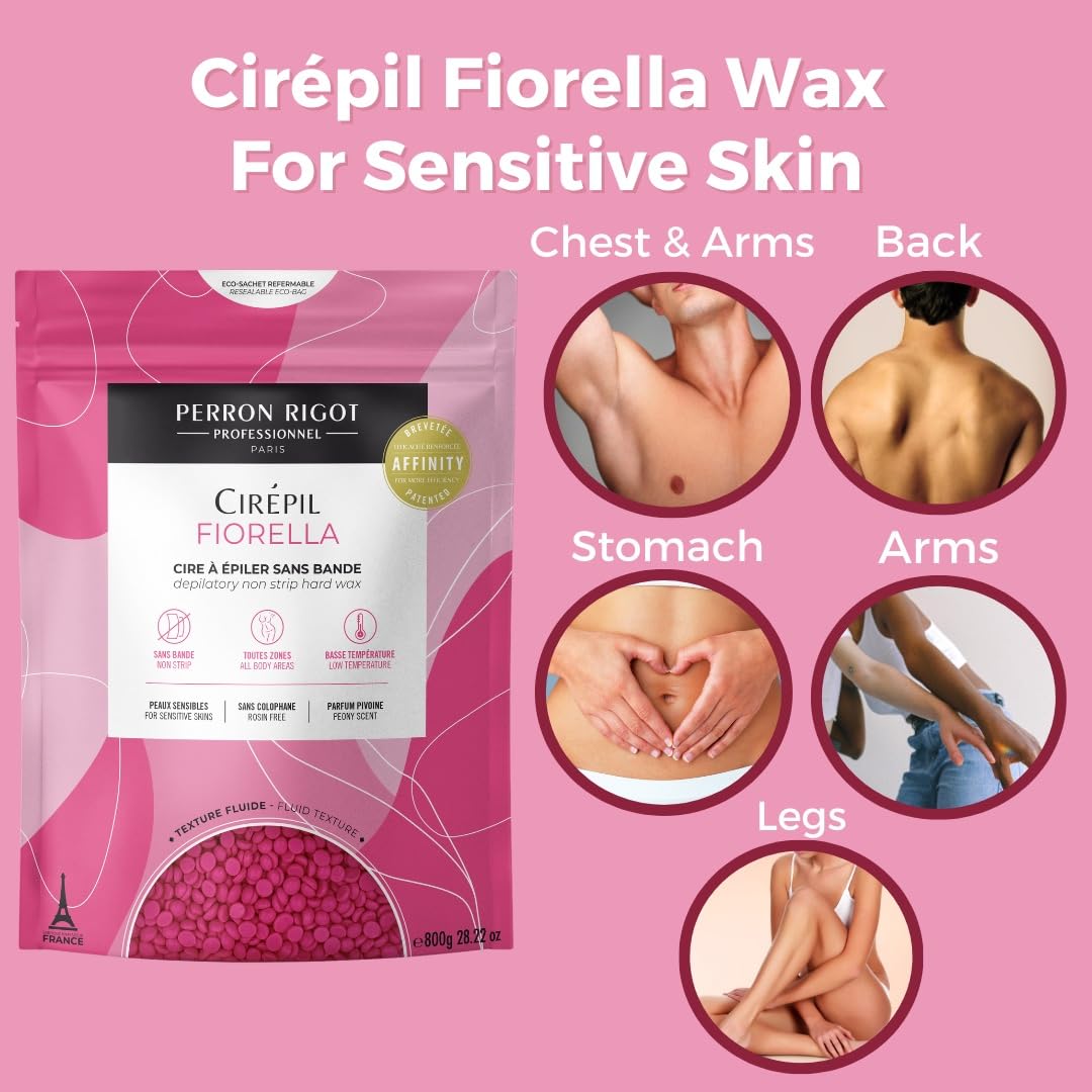 Cirepil Fiorella rosin-free formula lowers allergy risk for sensitive skin.