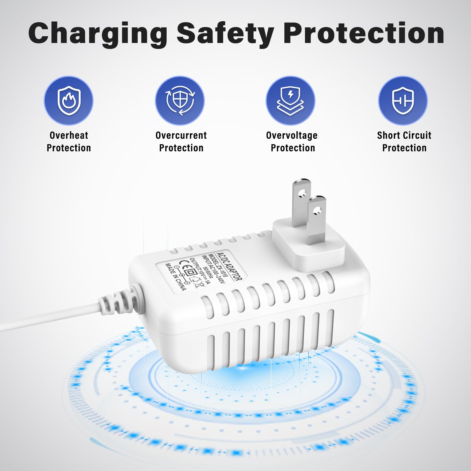 Cisain advanced safety protections guard against over-current and short circuits.