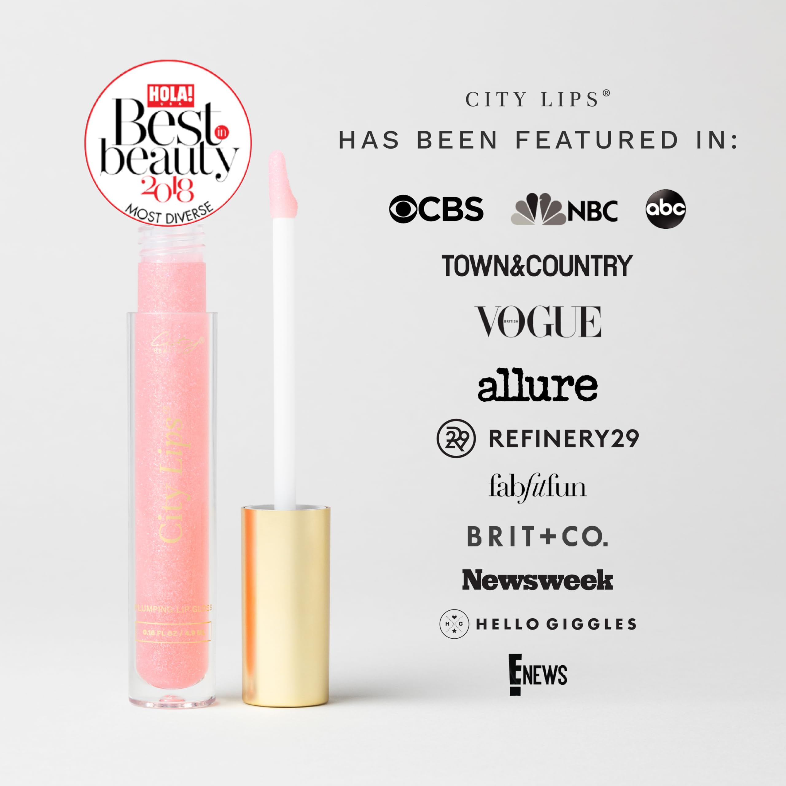 City Beauty City Lips Holly delivers instant plumping without harsh chemicals for comfort.