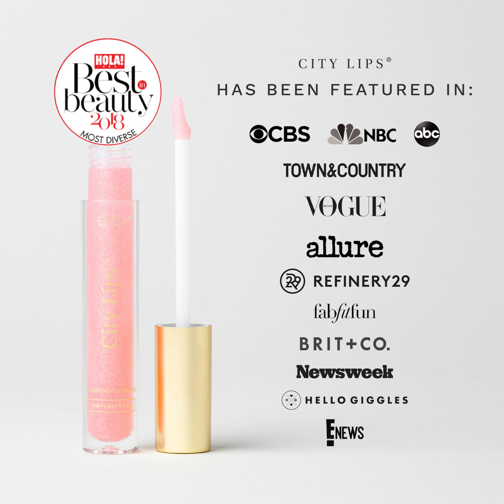 City Beauty City Lips Holly delivers instant plumping without harsh chemicals for comfort.