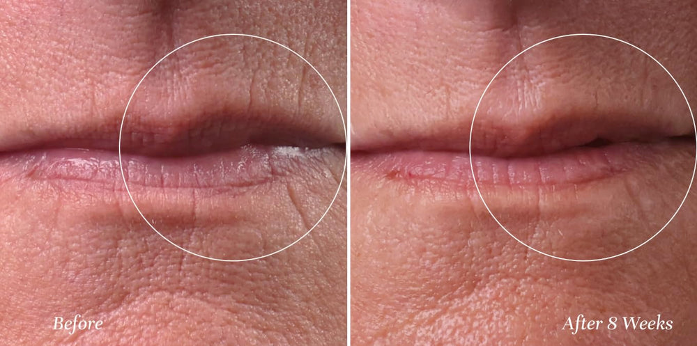 City Beauty City Lips Line Therapy application gesture suggests even coverage around the lip line.