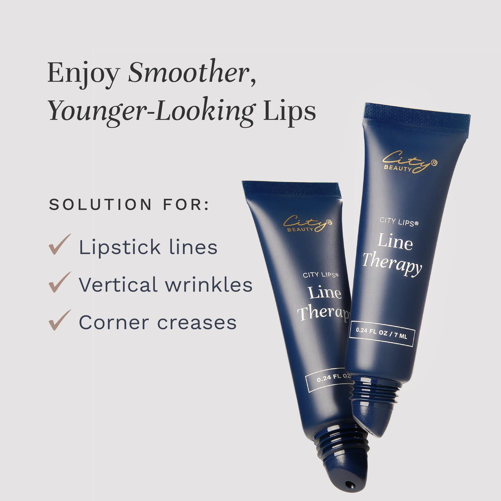 City Beauty City Lips Line Therapy tube nozzle image highlights targeted delivery near the lip.