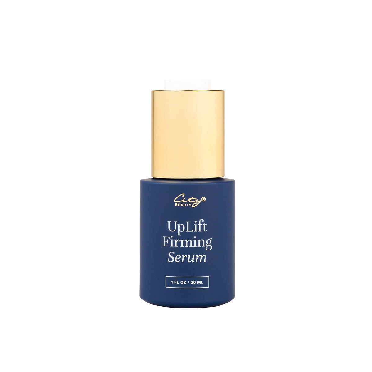 City Beauty UpLift Firming Serum bottle close-up showing lifting potential for firmer-looking skin