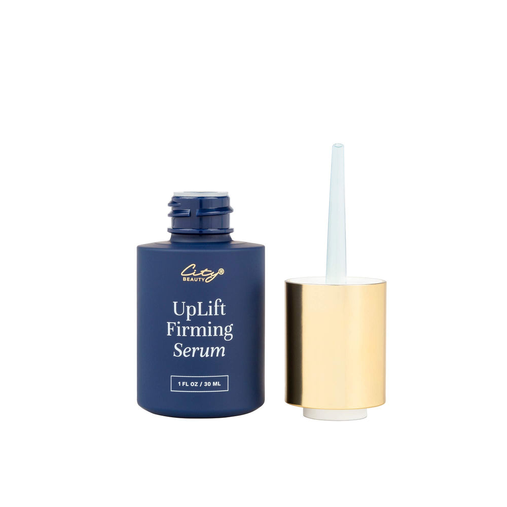 Travel-friendly pack of City Beauty UpLift Firming Serum for routines on the go