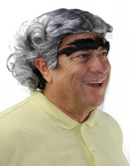 City Costume Wigs eyebrow set ready to attach for authentic mayor look