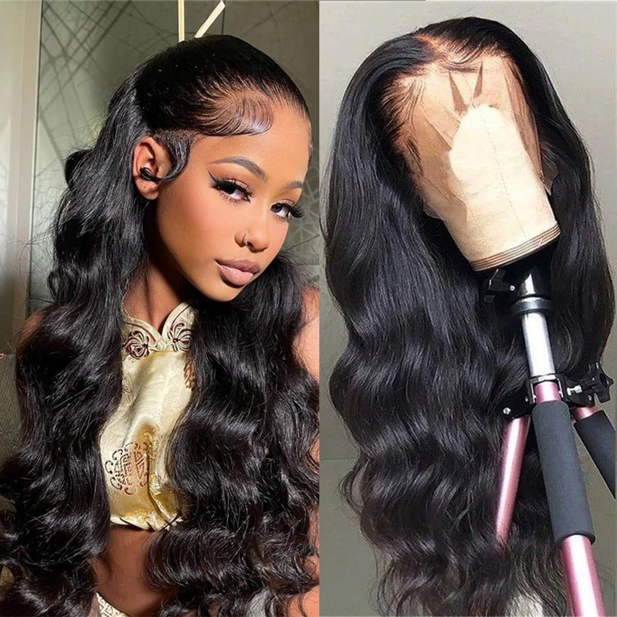 CITY GIRL middle or side part versatility for daily or special events