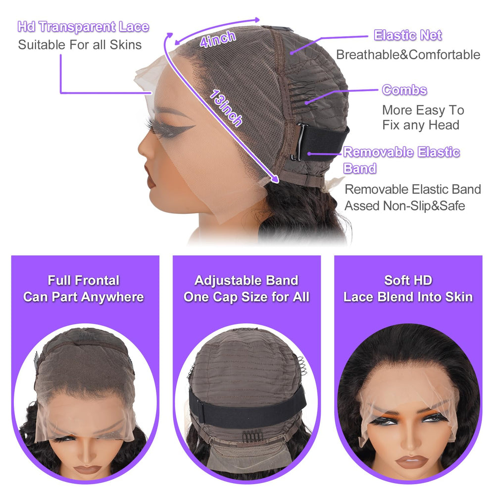 CITY GIRL wet-and-wavy hair texture highlighting soft bounce and tangle-free fibers