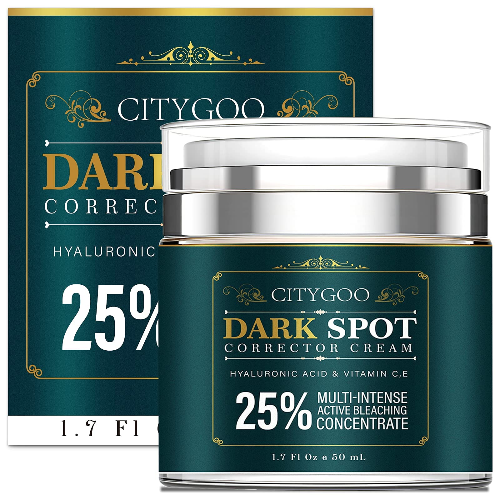 CITYGOO Dark Spot Remover tone-variance map shows suitability across diverse skin tones.