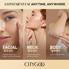 CITYGOO retinol eye stick ingredient list with collagen and hyaluronic acid