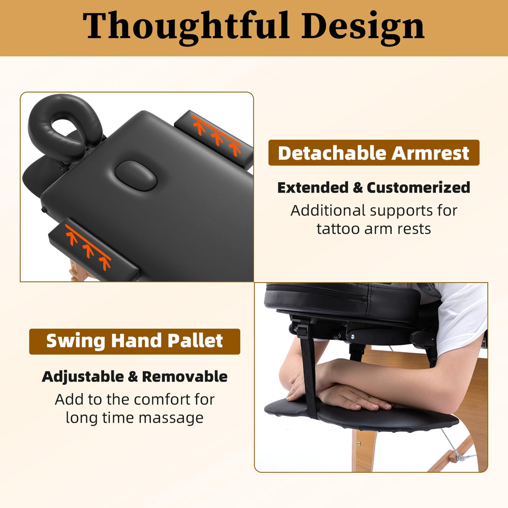 Civama-height-adjustable-table adapts to different treatment heights.