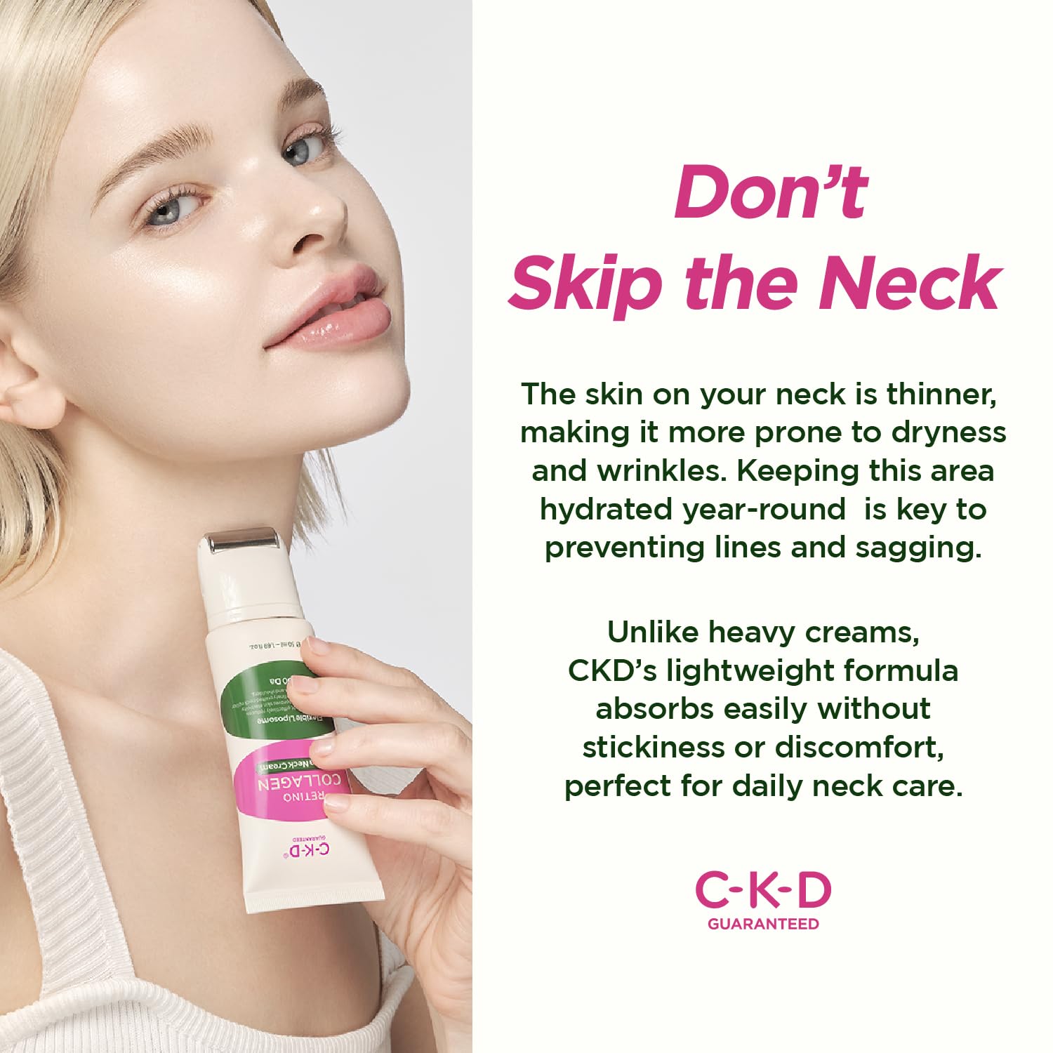 CKD Guaranteed compact packaging display for easy home use.