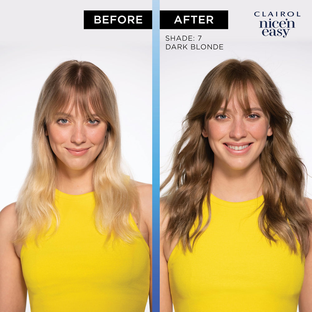 Clairol Nice'n Easy color-blend activator bottle for mixing