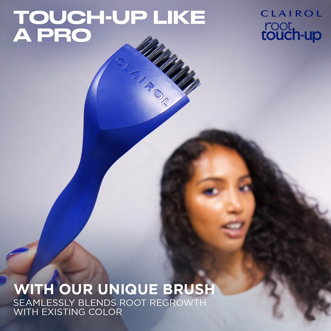 Clairol Root Touch-Up 5R gray coverage focus for seamless blend