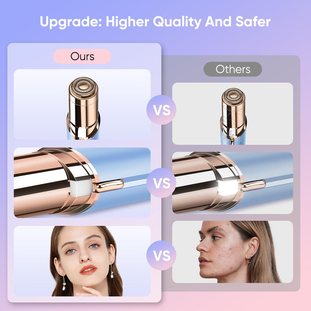Claities eyebrow remover versatile tool for upper lip, cheek, and chin.